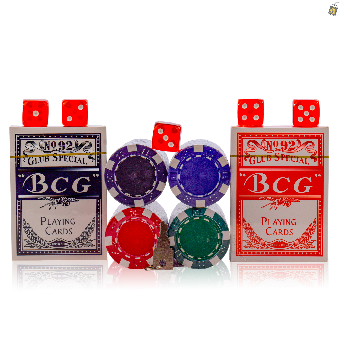 Poker Set 100 Chips with Hard Case