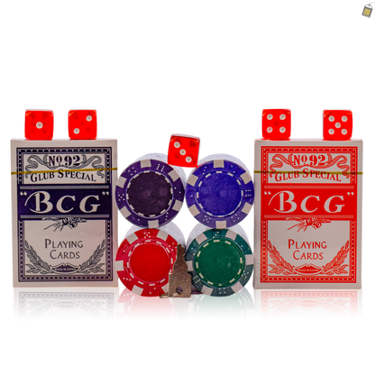 Poker Set 100 Chips with Hard Case