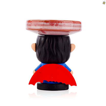 Superman Ceramic Hookah Bowl - Red