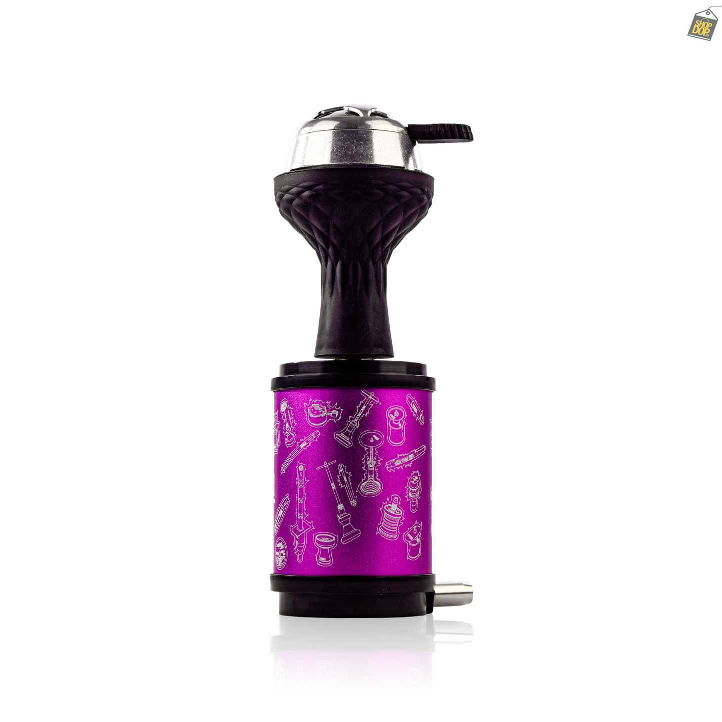 Togo Hookah with Pouch- Purple
