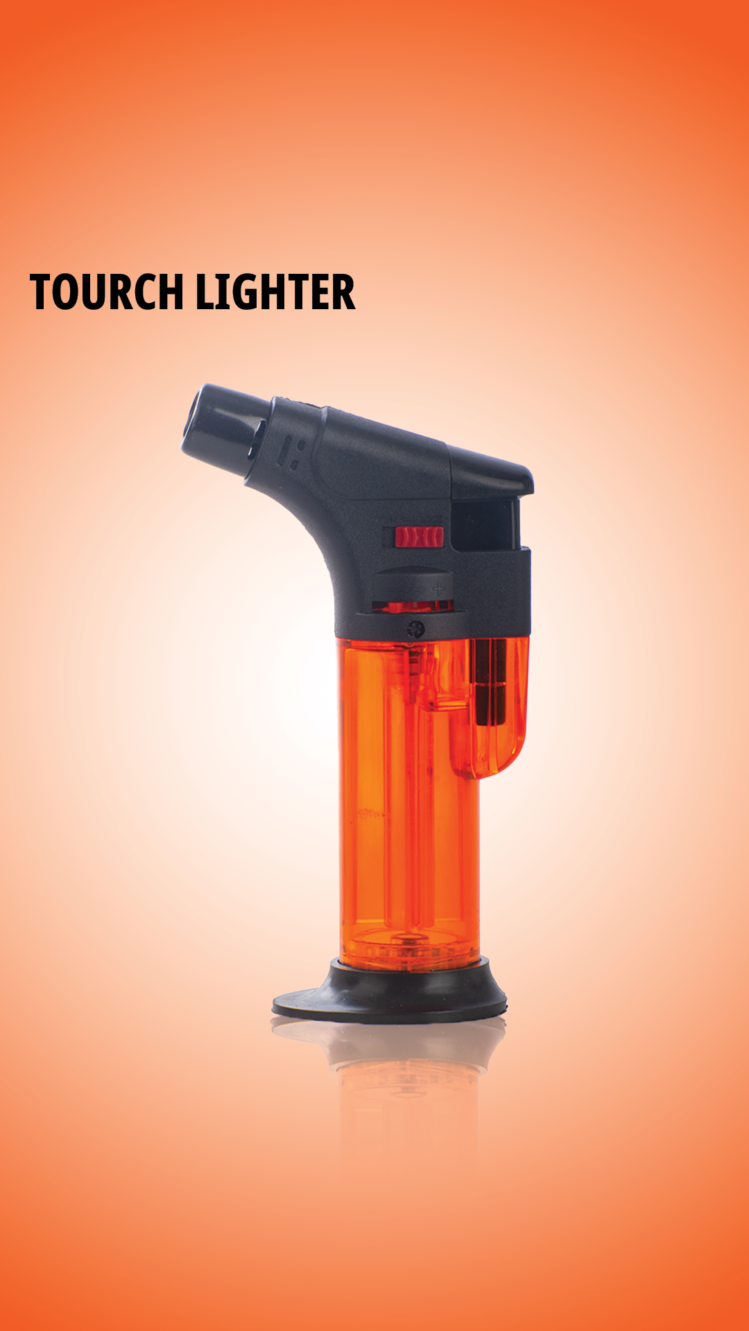 Fancy Blow Torch Lighter - Orange