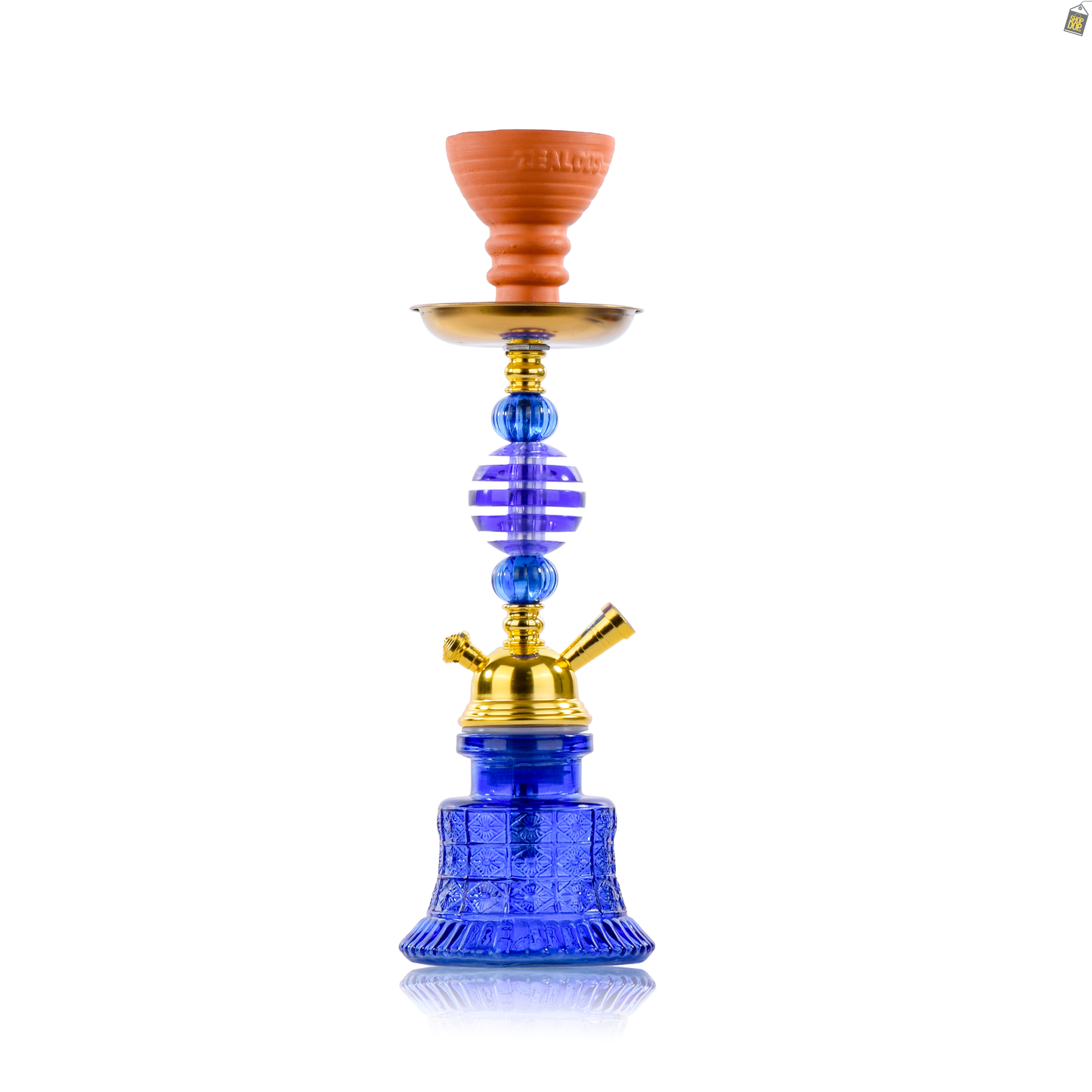 Tristron Pumpkin Hookah - Blue