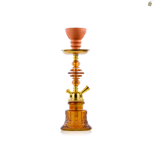 Saturn Pumpkin Hookah - Brown