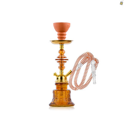 Saturn Pumpkin Hookah - Brown