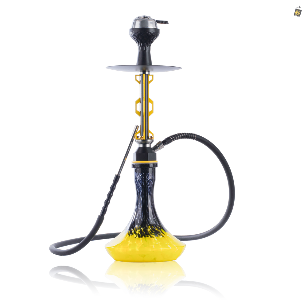 Buy Turbo Hookah - Yellow | Dejavuu Shisha's – shopdop.in