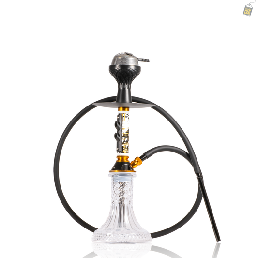 Trumpet Hookah - White