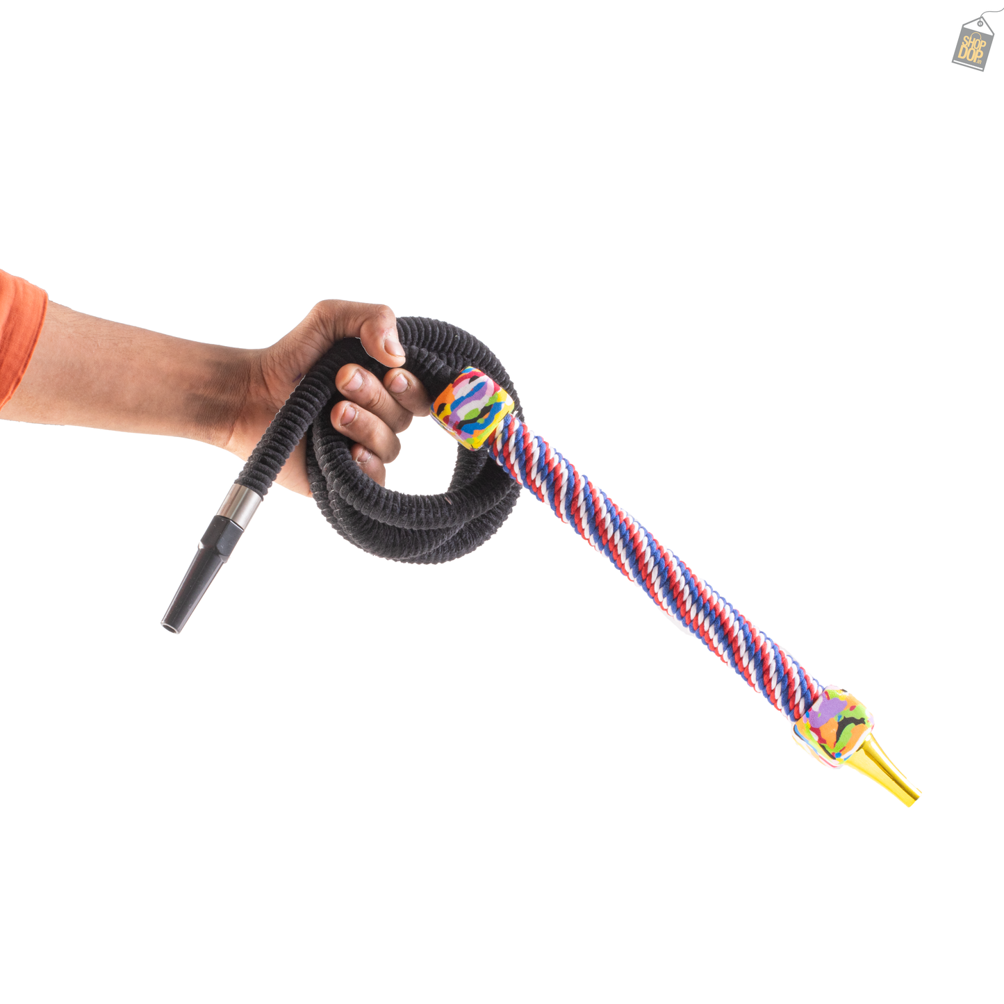 Big Beast Velvet Hookah Pipe - Black