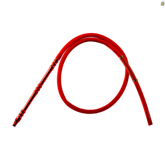 VG Big Handle Silicone Pipe - Red Handle / Red Pipe