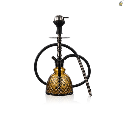 VG Joe L3 Hookah with Bag -  Gun Metal Stem / Grey Tomb Base