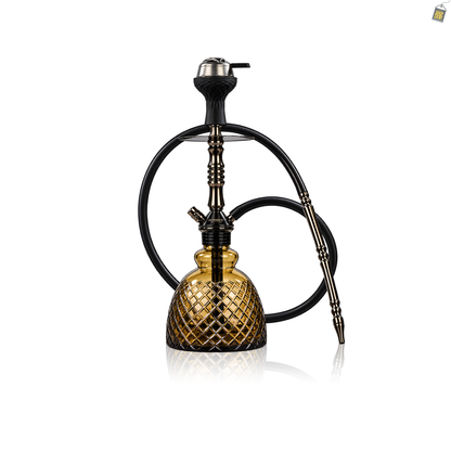 VG Joe L3 Hookah with Bag -  Gun Metal Stem / Grey Tomb Base