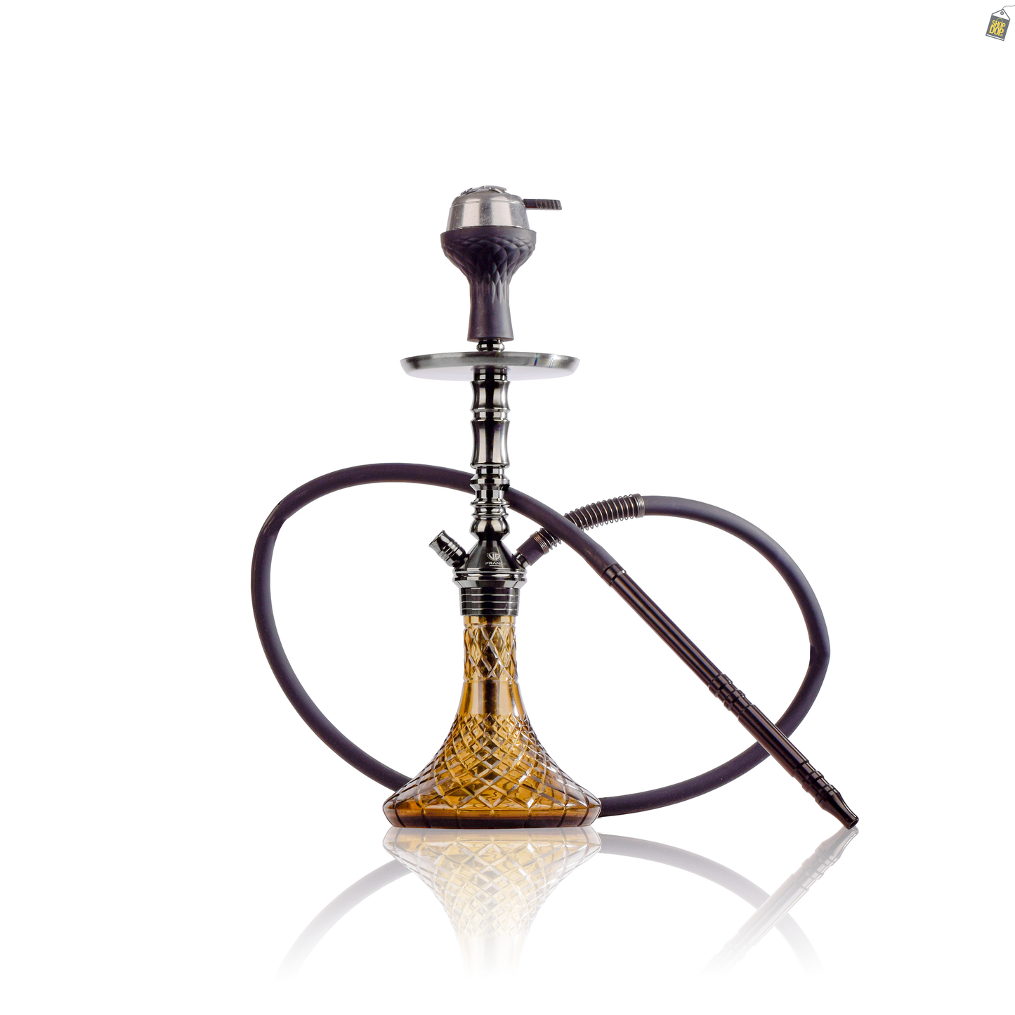 VG Joe R2 Hookah with Bag - Gun Metal Stem / Grey Base