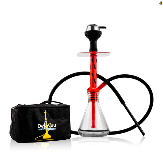 Vibe Hookah with Bag - Red