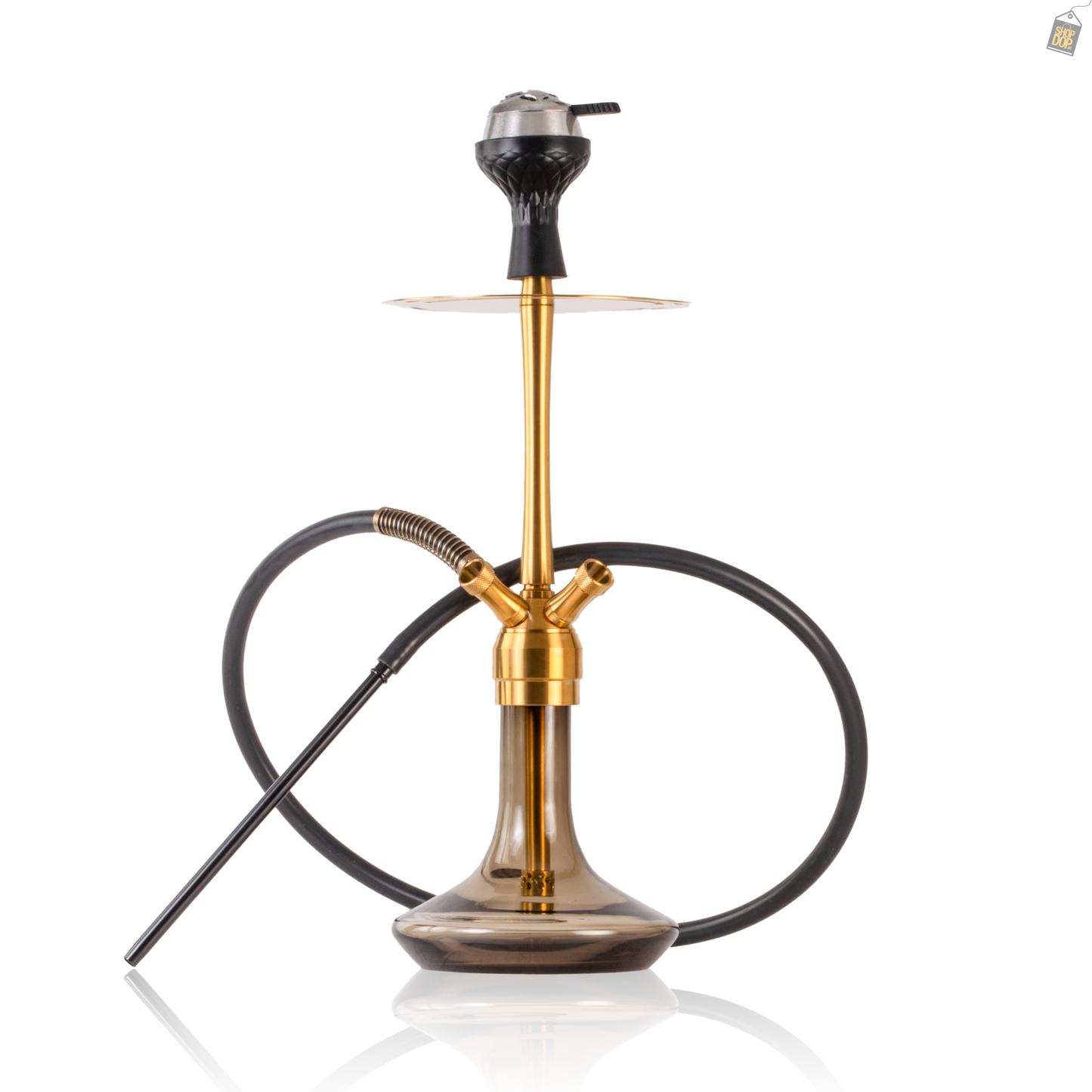 VoltEdge 4 Pipe Hookah - Gold