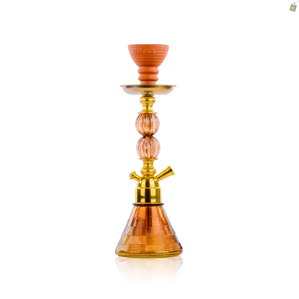 Buy Walldart Pumpkin Hookah - Brown | Zealous Shisha – shopdop.in