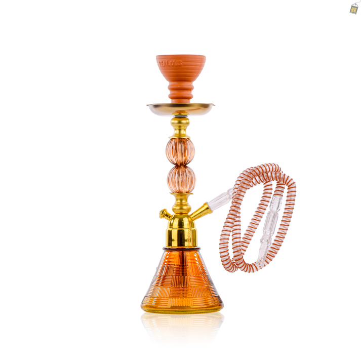 Buy Walldart Pumpkin Hookah - Brown | Zealous Shisha – shopdop.in