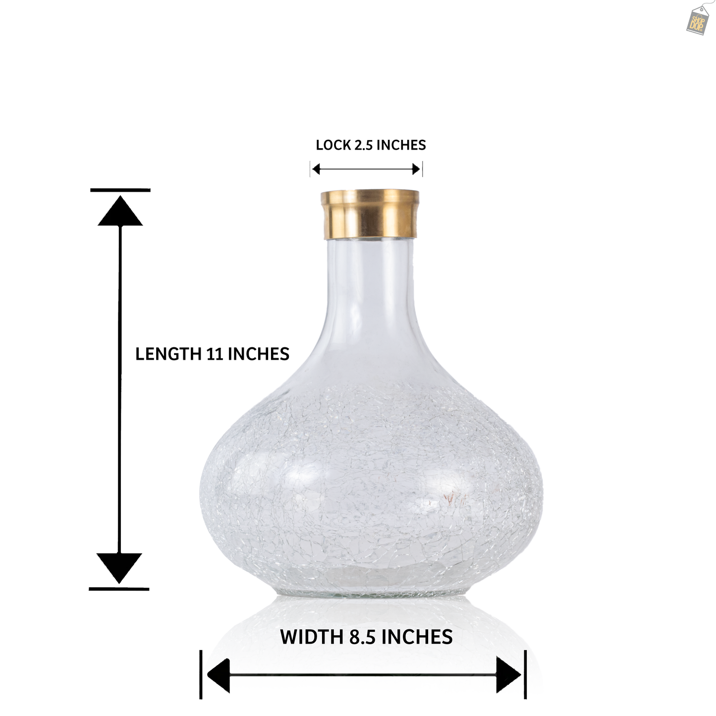 COCOYAYA Yara Hookah Replacement Glass Base Only