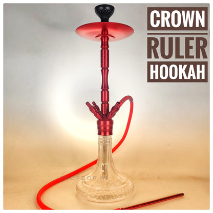 Crown Ruler Hookah - 4 Hose Shisha