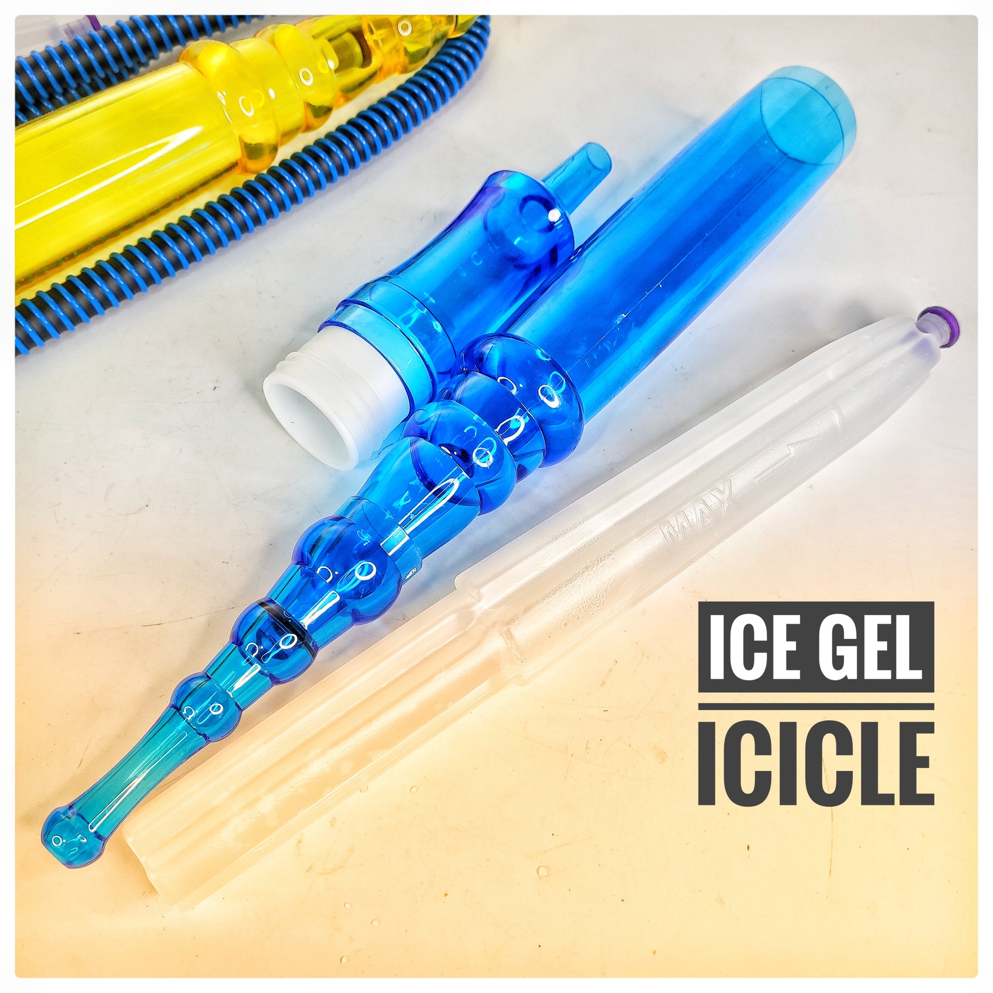 Ice Gel Bazooka Handle Hookah Pipe/Hose