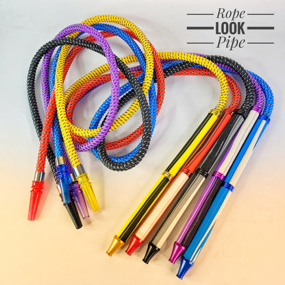 Rope Look Pipe - PVC Hookah Hose