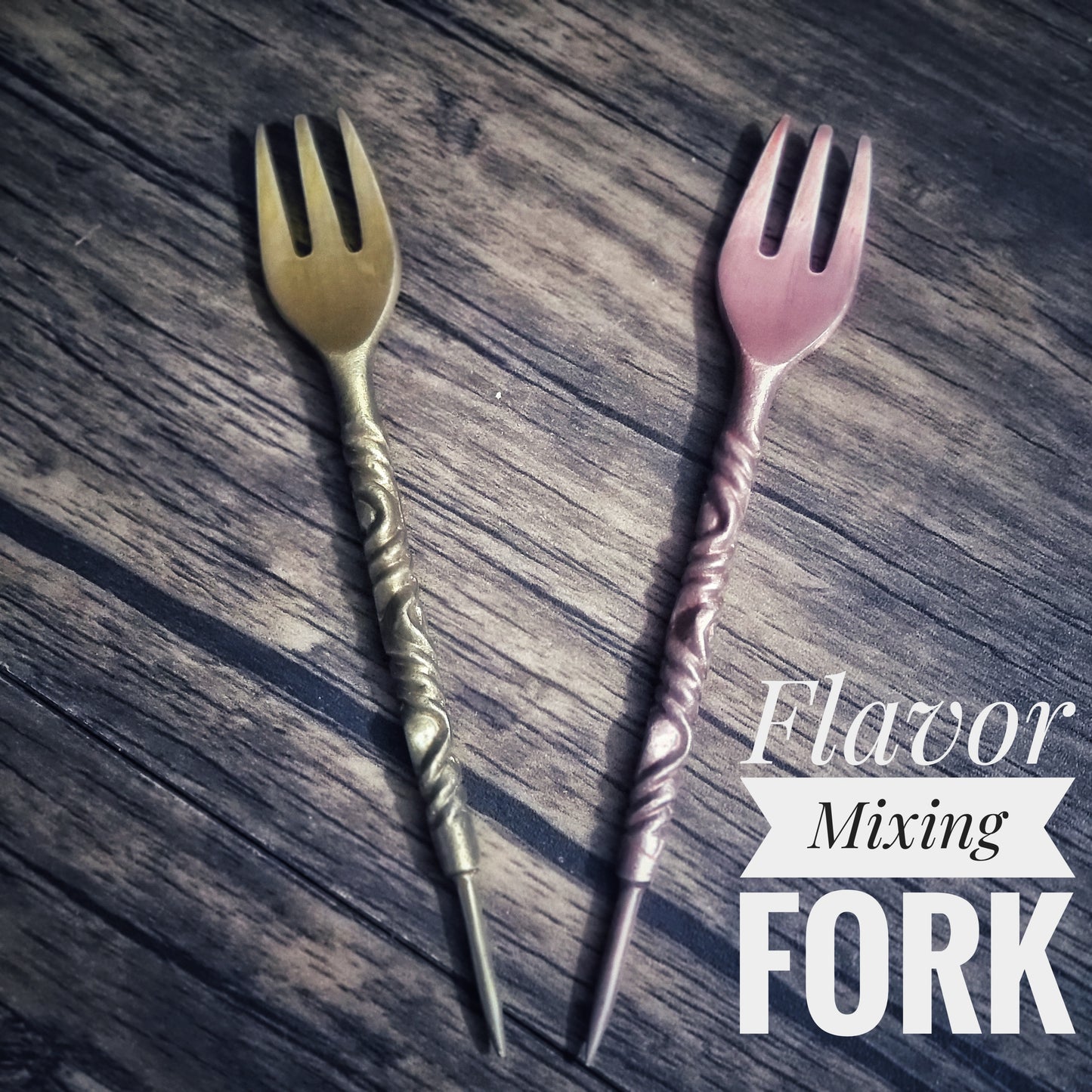 Hookah Flavor Mixing Fork / Oyster