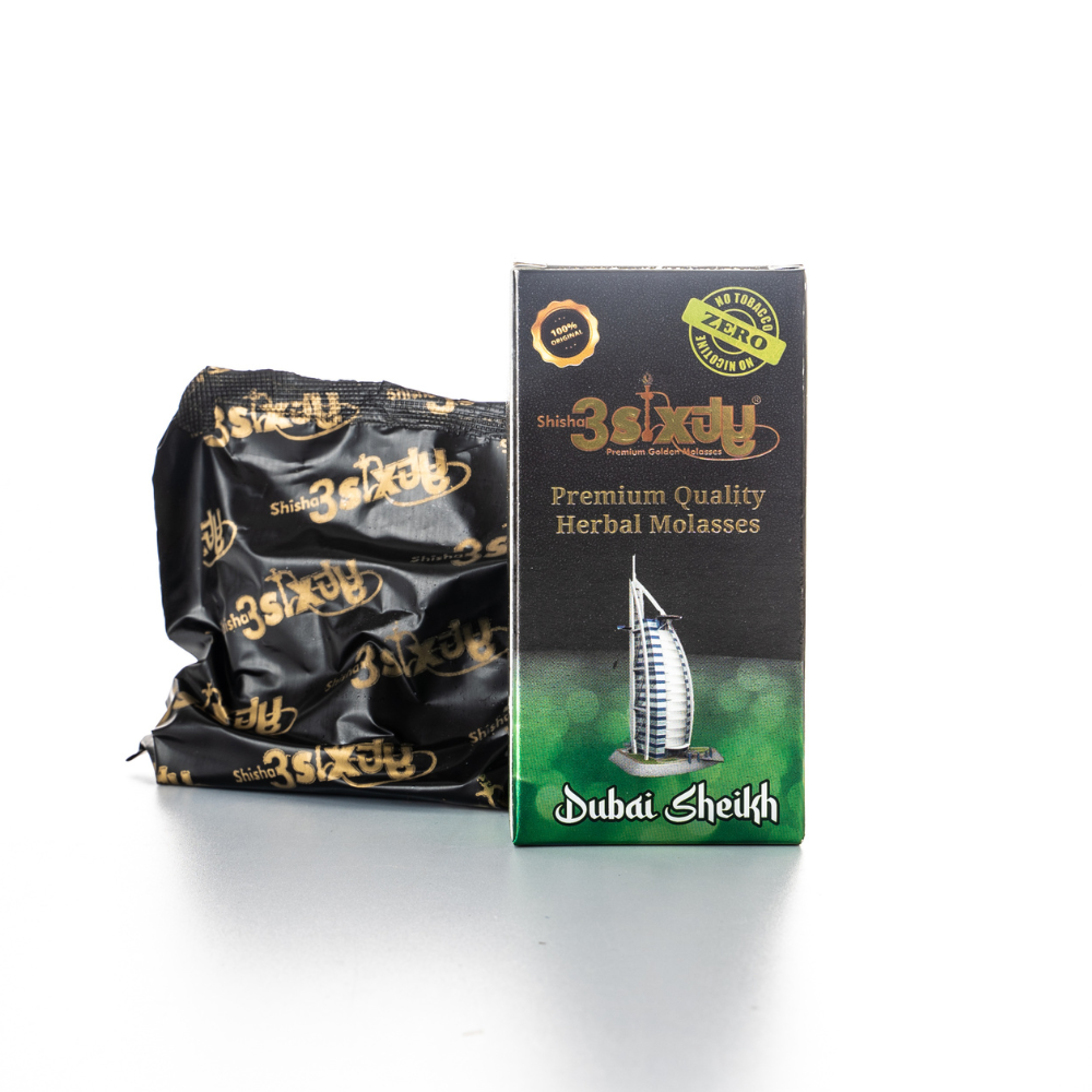 3sixty Herbal Dubai Sheikh Hookah Flavour - 50g