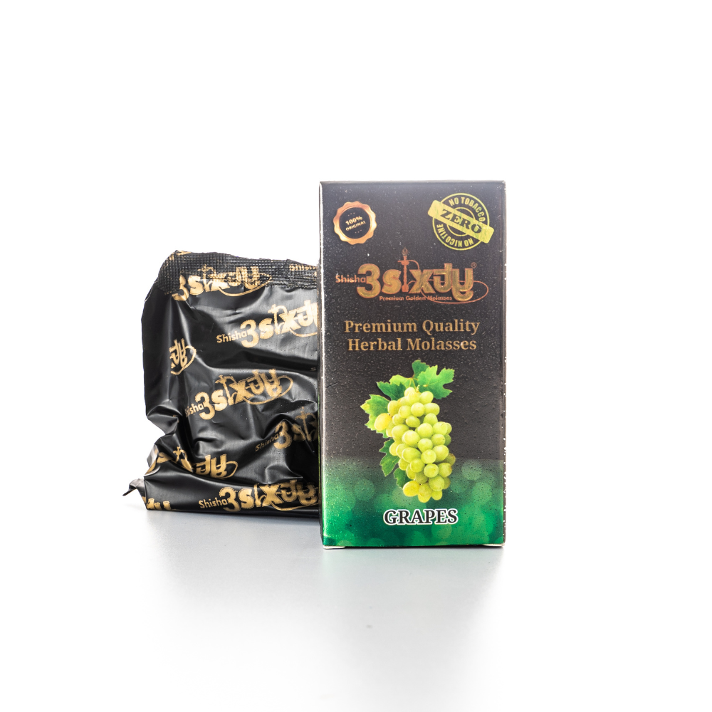 3sixty Herbal Grape Hookah Flavour - 50g