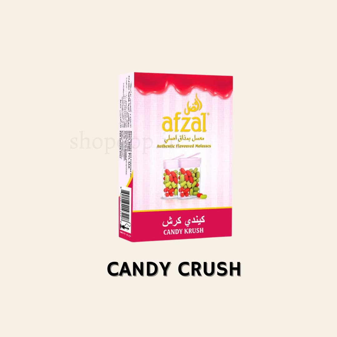 Buy Afzal Candy Crush Hookah Flavor 50g shopdop.in