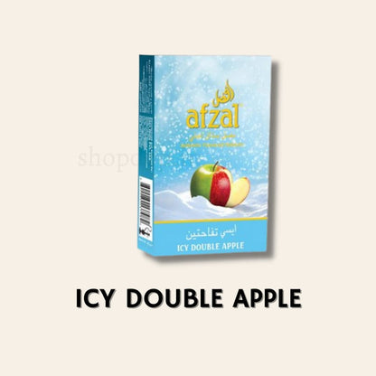 Afzal Icy Double Apple Hookah Flavor - 50g