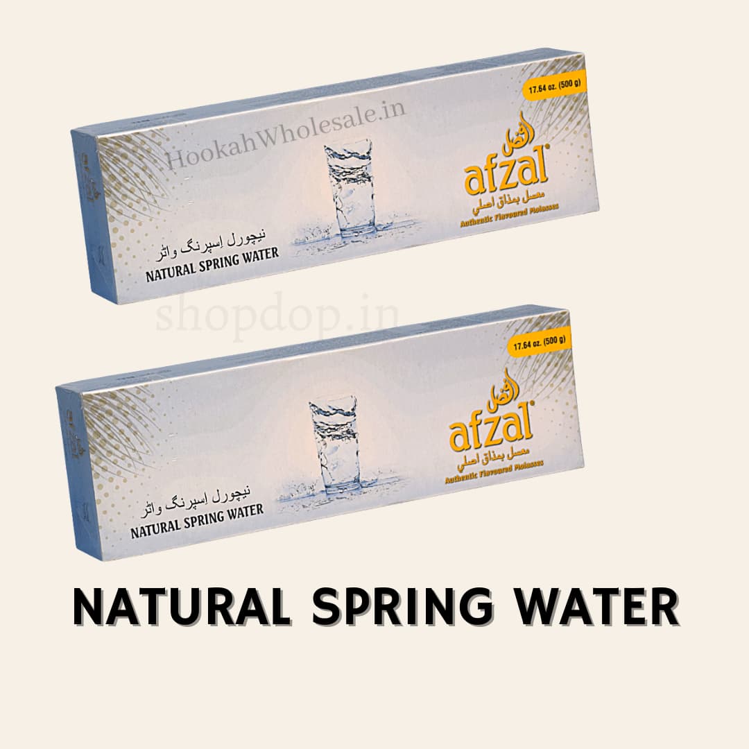 Afzal Natural Spring Water Hookah Flavor - 50g