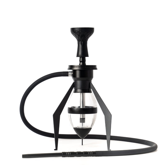 Bee X Hookah with LED Light - Black