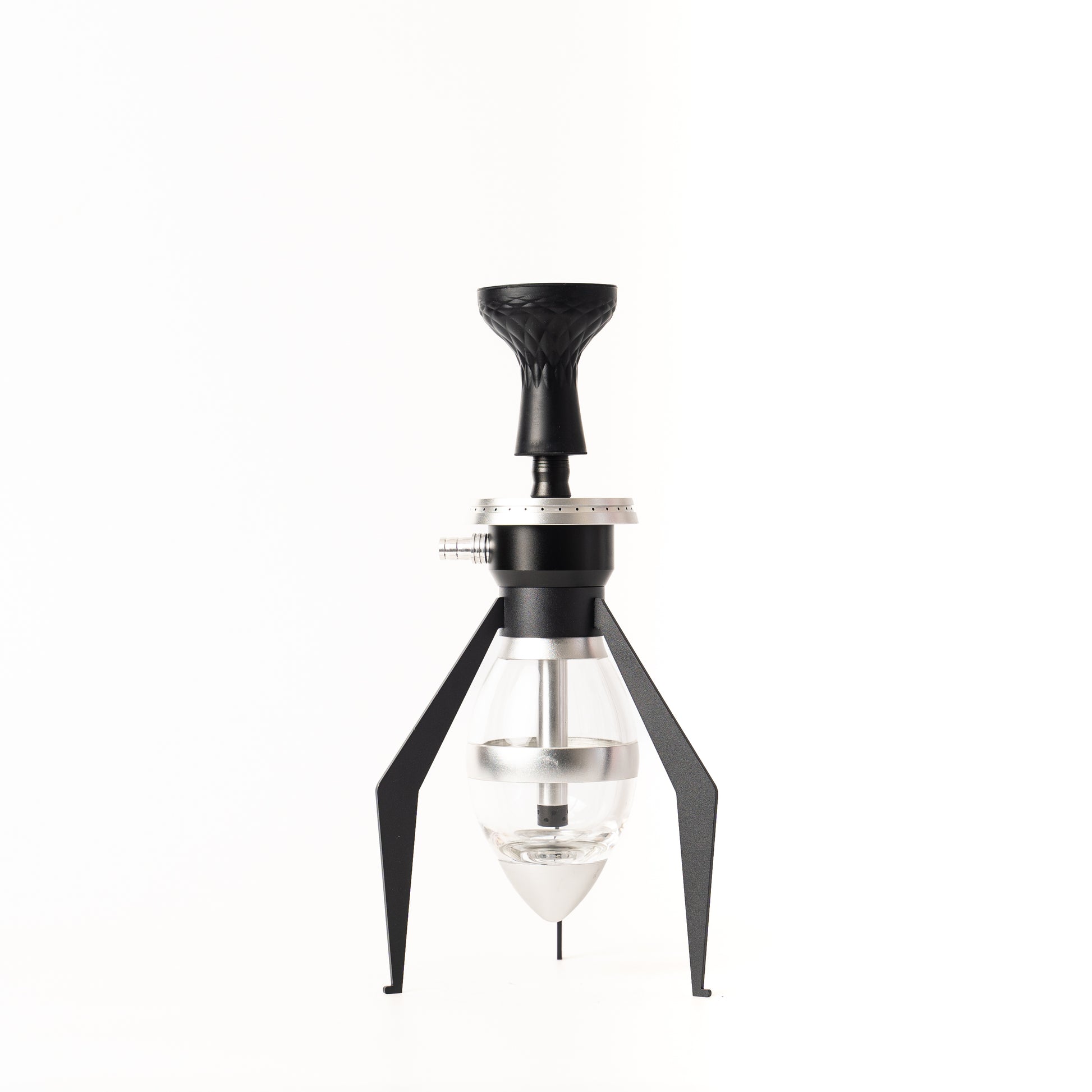 Bee X Hookah with LED Light - Silver