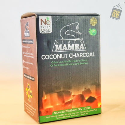 Black Mamba Coconut Charcoal 1kg - 72pcs