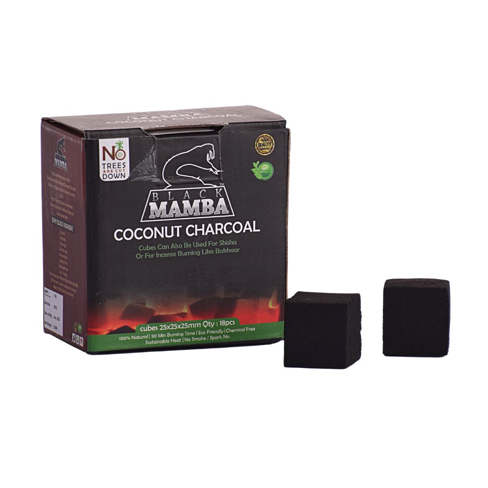 Black Mamba Coconut Charcoal 250g - 18pcs