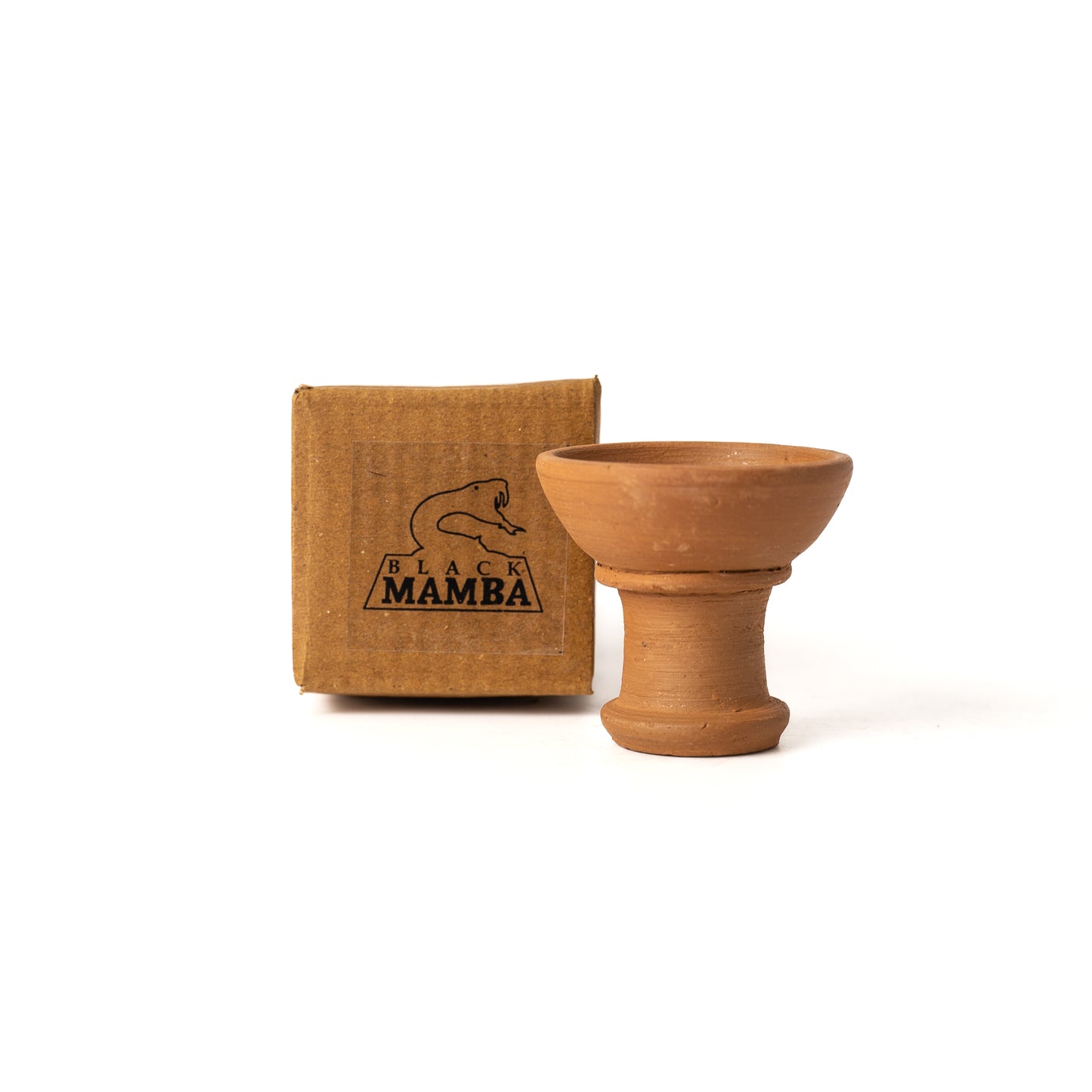 Black Mamba Clay Bowl + Foil + Rose Gold Fork