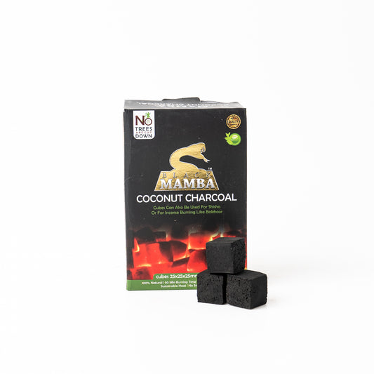 Black Mamba Coconut Hookah Charcoal 1 KG - 72pcs