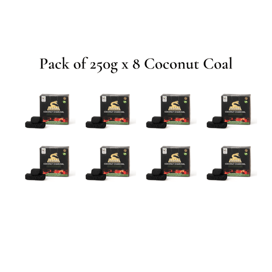 Black Mamba Coconut Coal 2kg (250g x 8)