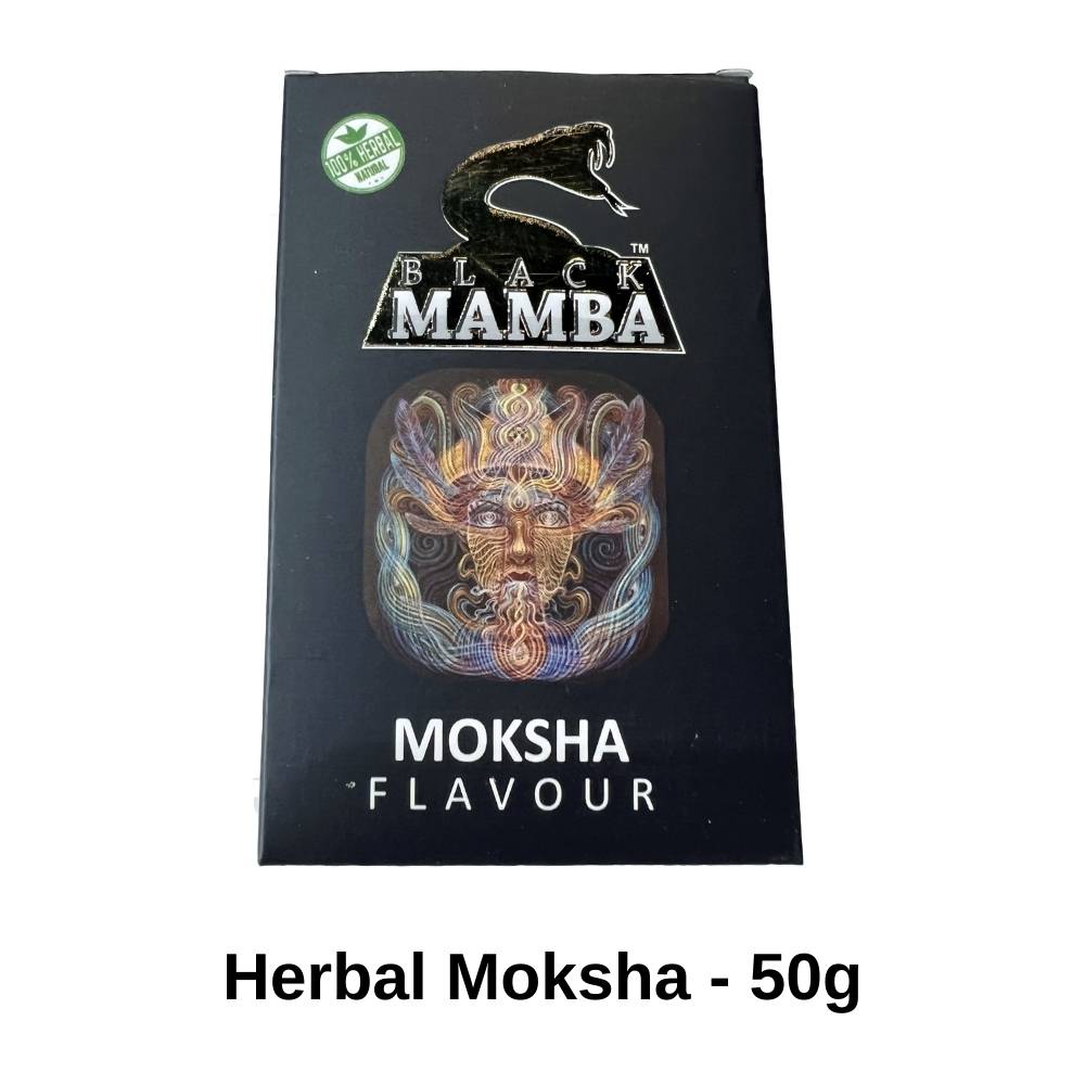 Black Mamba Herbal Moksha Hookah Flavor - 50g