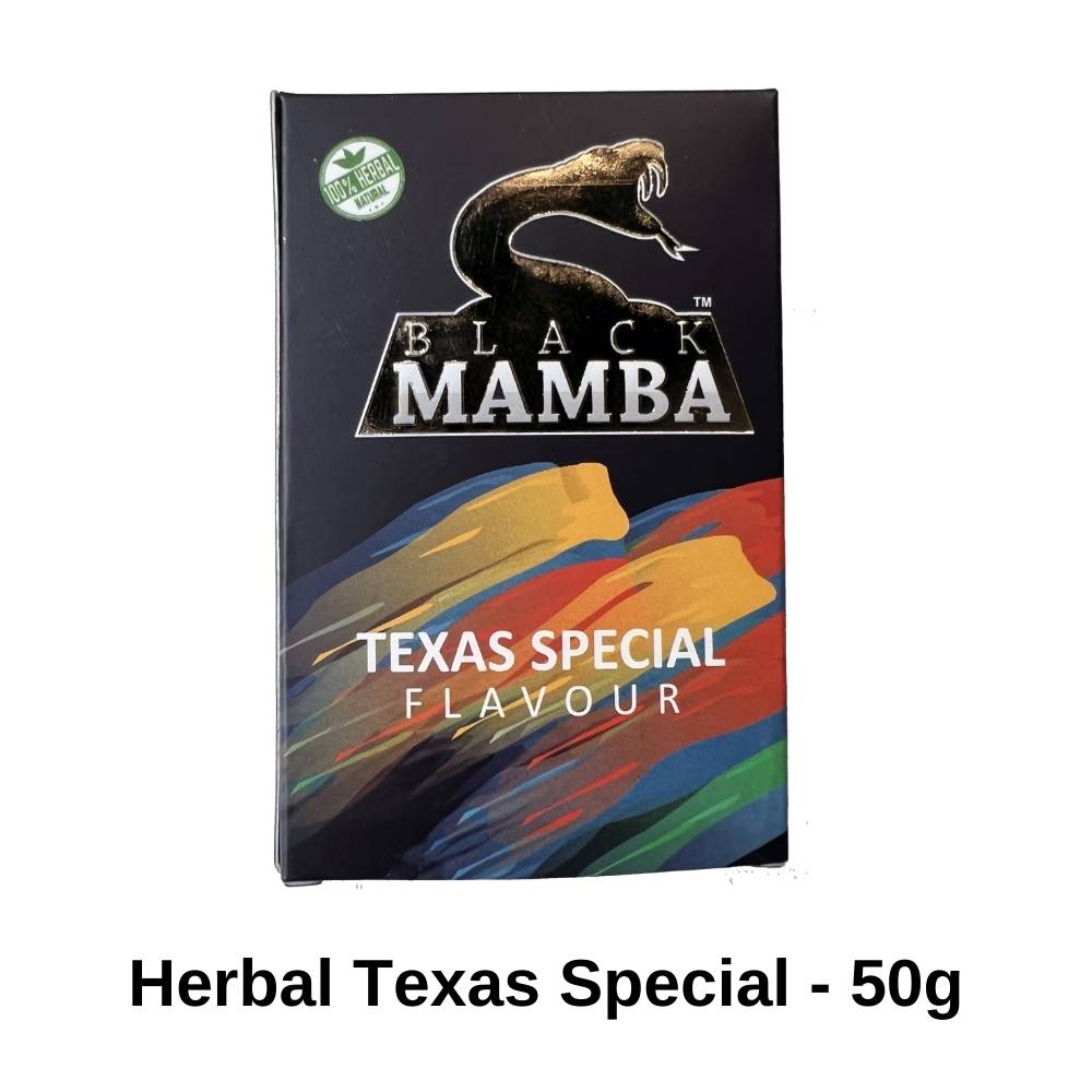 Black Mamba Herbal Texas Special Hookah Flavor - 50g