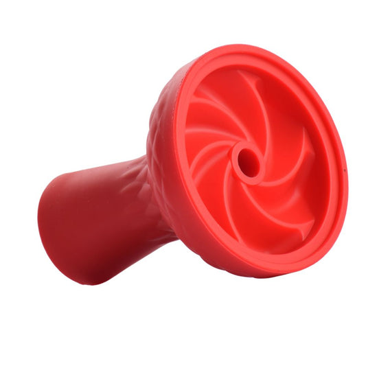 Blade Silicon Chillum for Hookah - Red