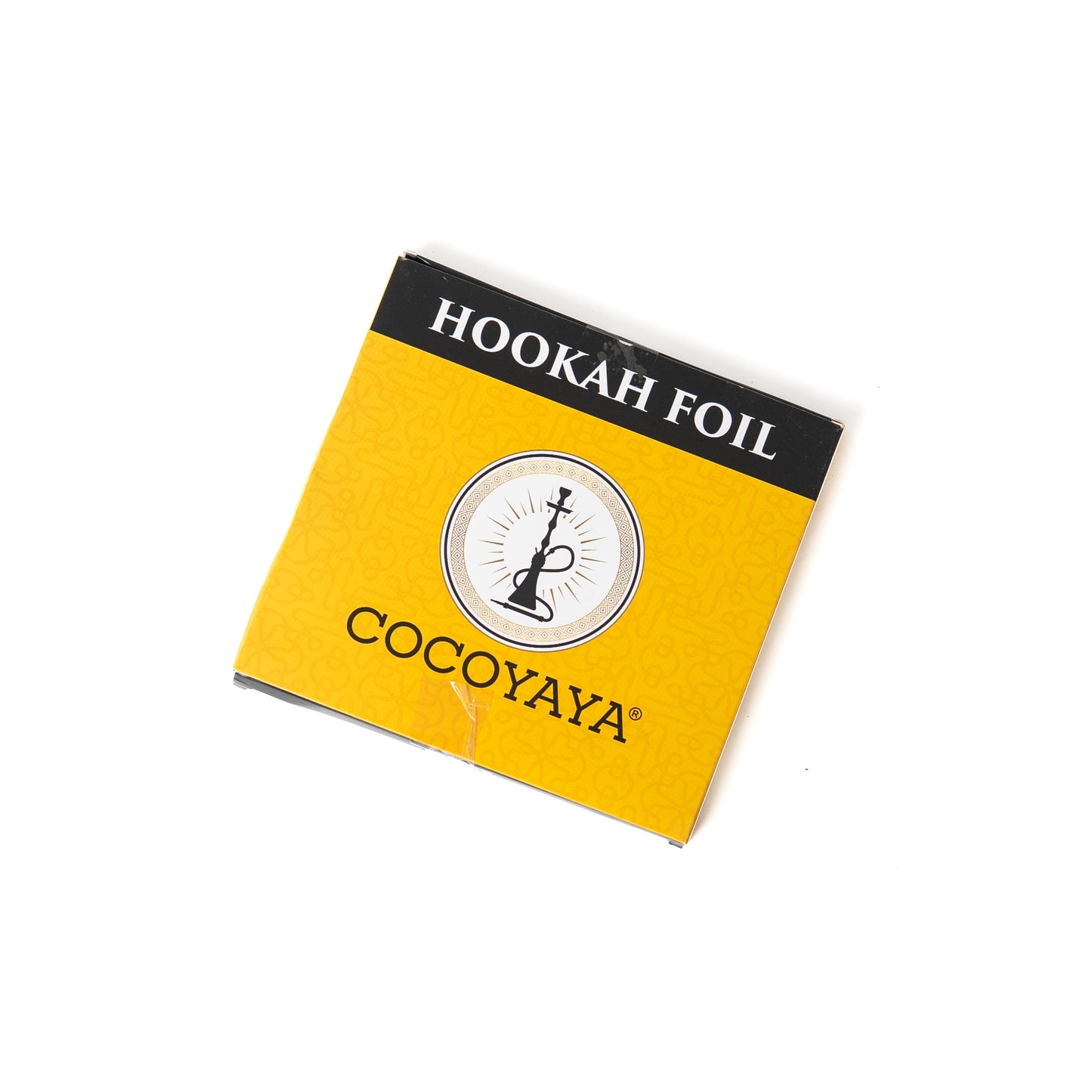 COCOYAYA Precut Aluminium Foil Paper for Hookah (50 Pcs)