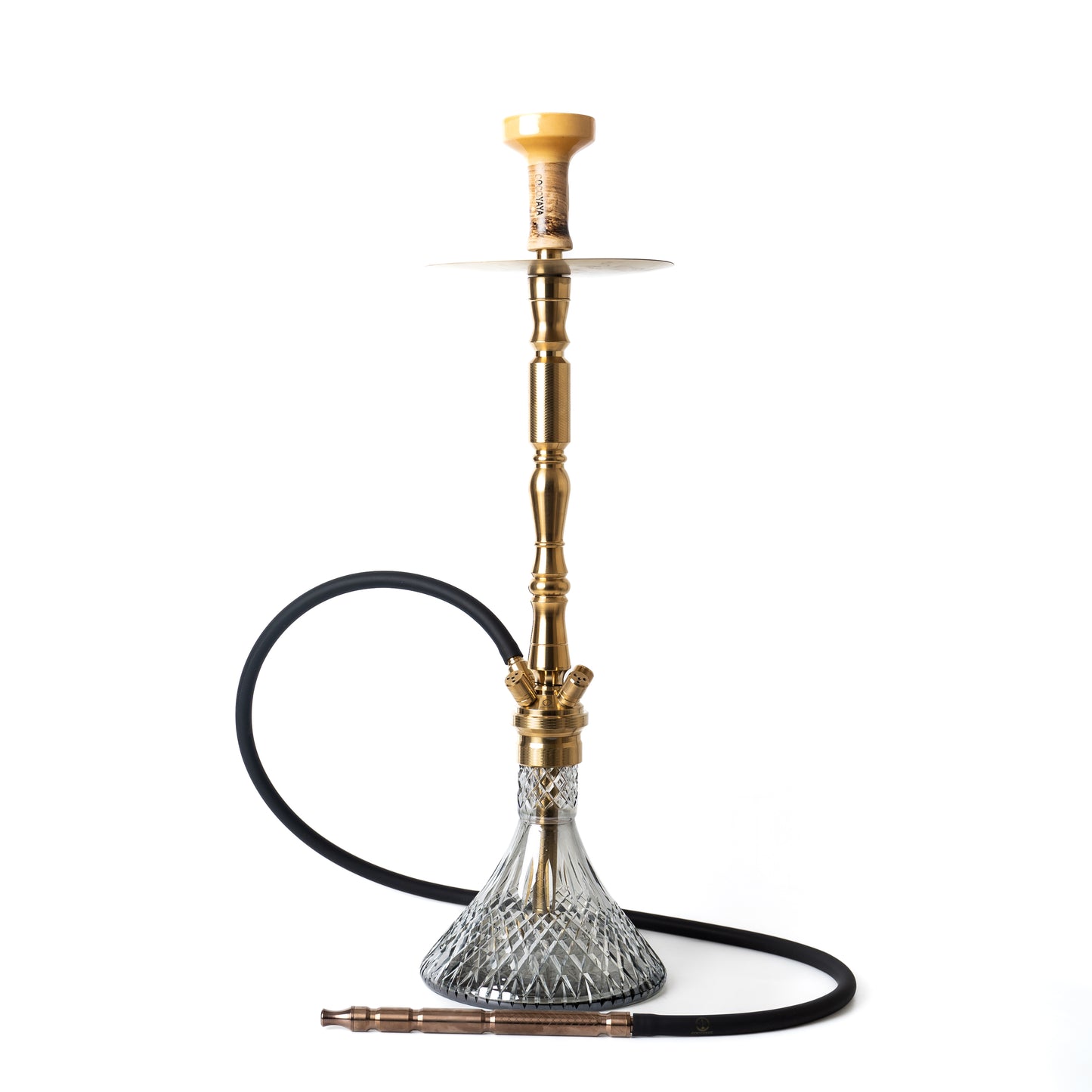 COCOYAYA King Series Hookah - Golden