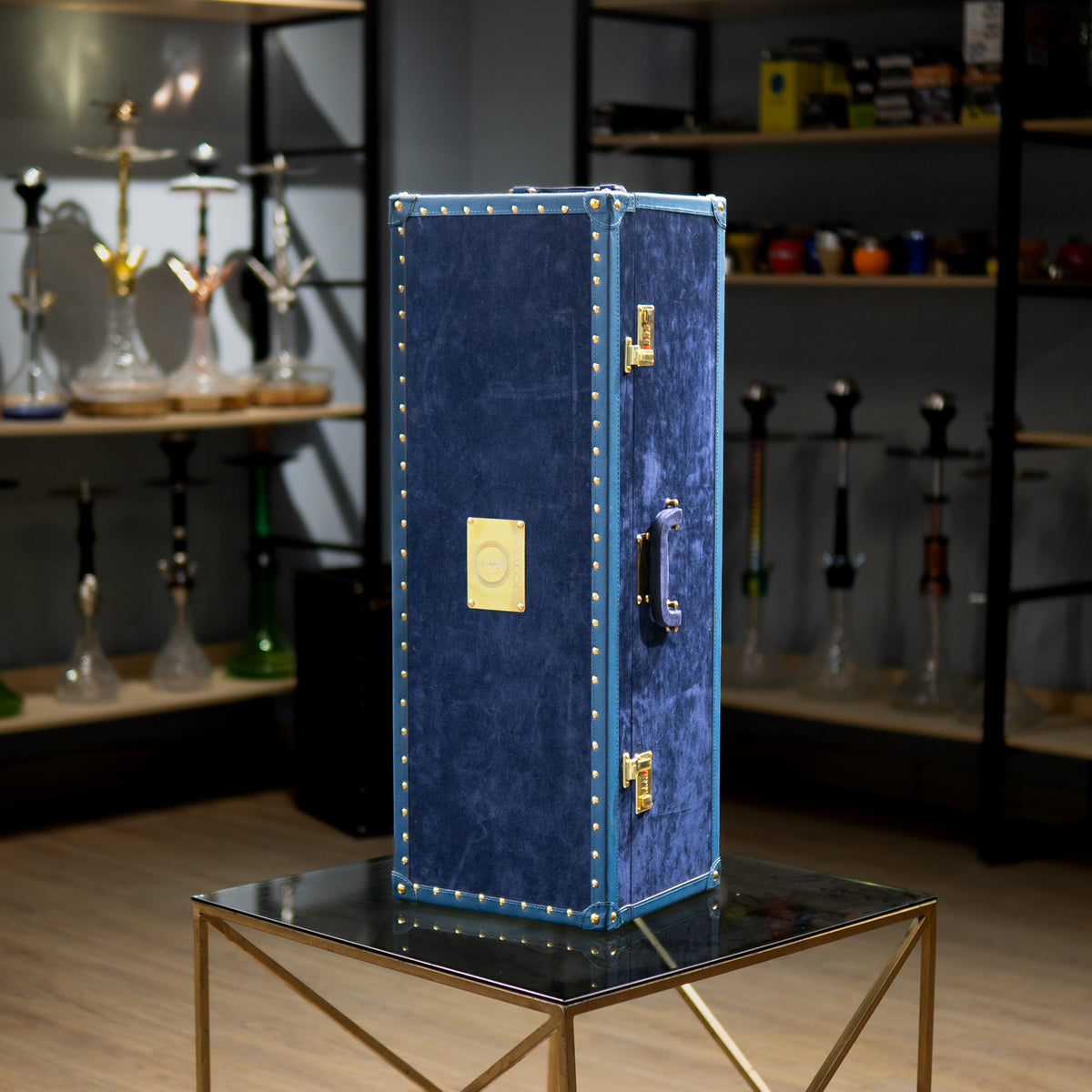 Buy Leather Case for Long Hookah (King and Junglee Series) – shopdop.in