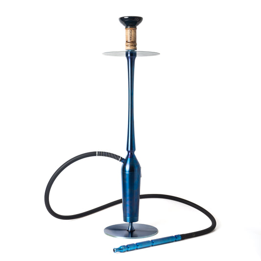 Cocoyaya Slims Sterling Hookah - Blue