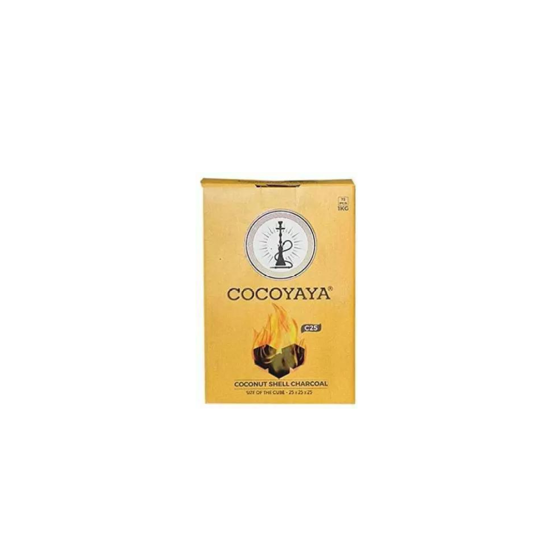Buy Cocoyaya Coconut Coal for Hookah (1kg, 72 pcs.) | Order Online COD ...