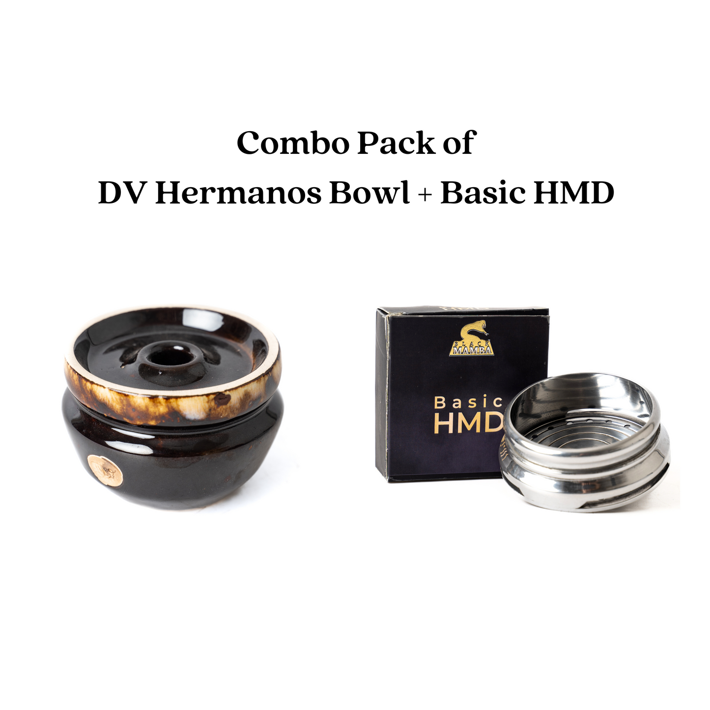 Black Mamba Basic HMD + DV Hermanos Hookah Bowl