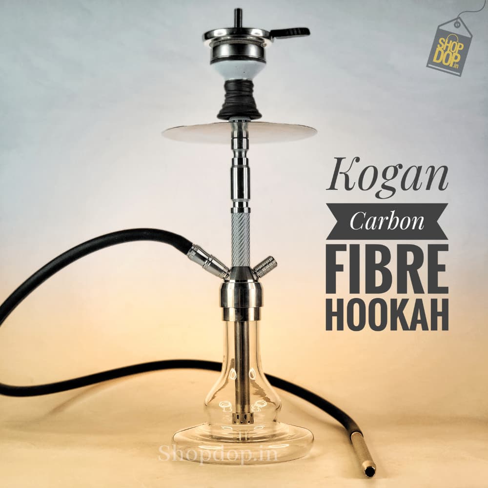 DUM Kogan Strong Shark Hookah (Carbon Fiber Stem)