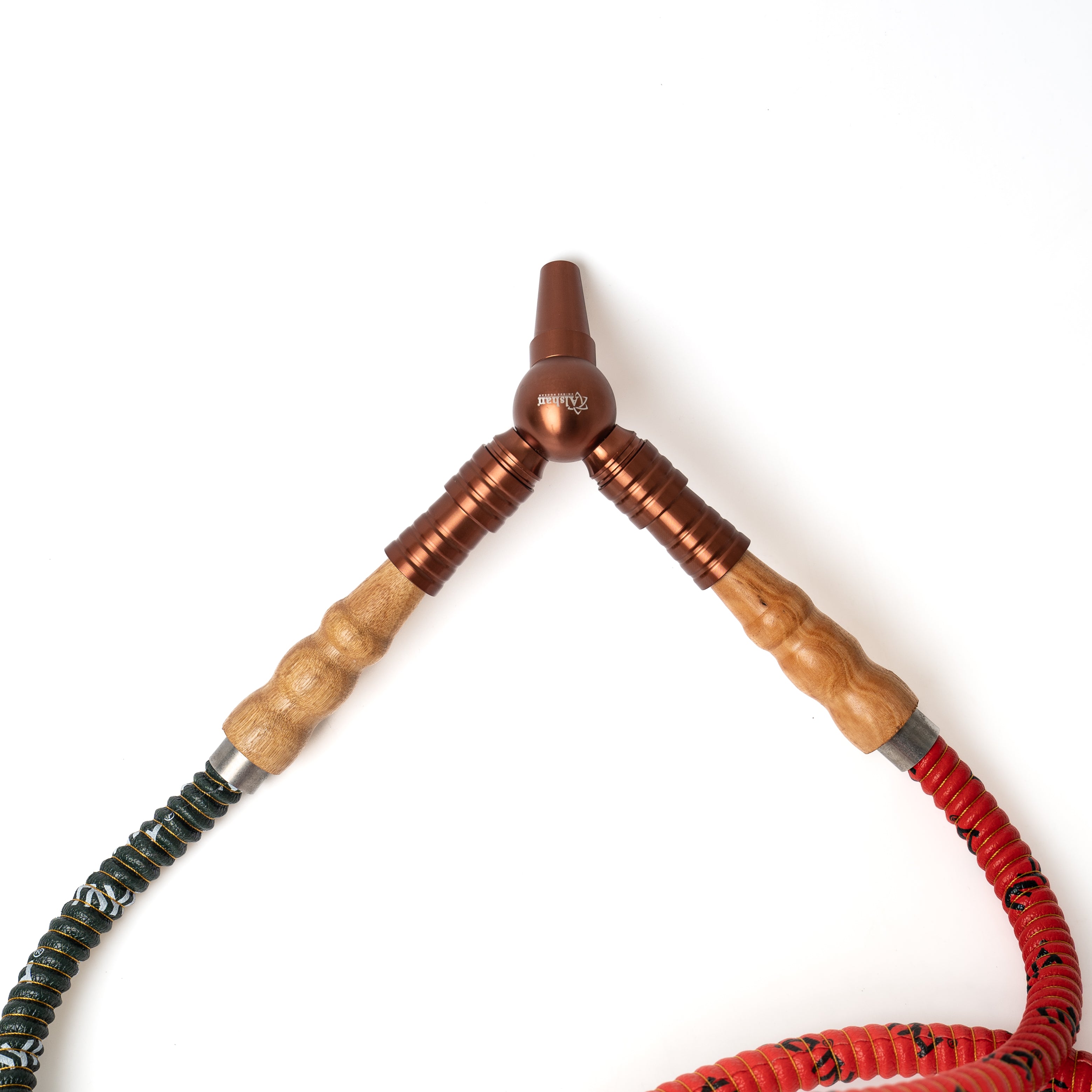 Dual Pipe Extension (Connector) for Hookah Pipe - Brown – shopdop.in