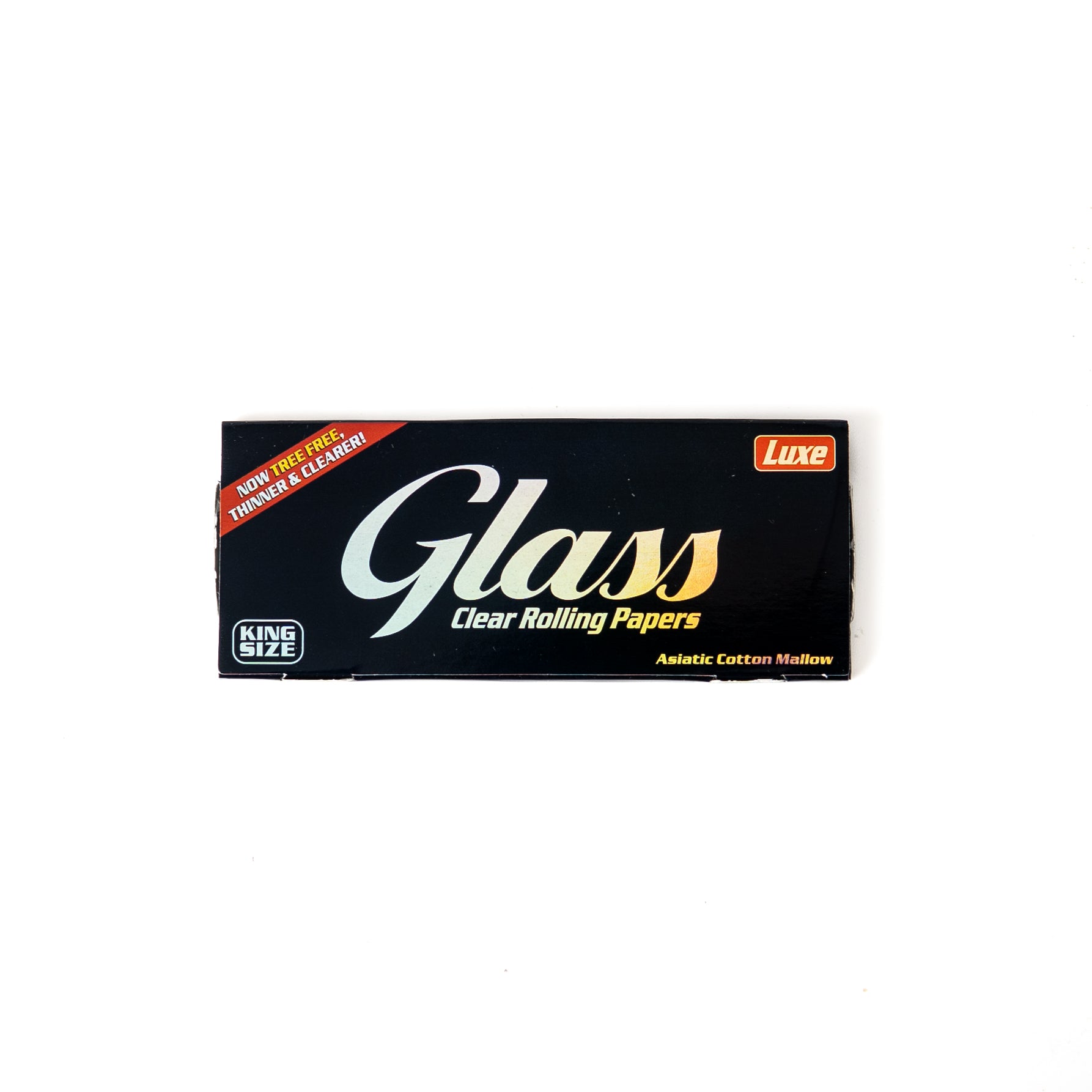 Glass Clear Rolling Paper - 40 Leaves Per Pack