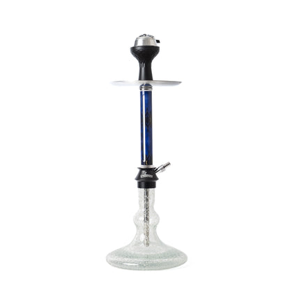 Glowing Turk Hookah with Radium Base - Purple