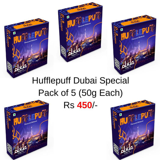 Hufflepuff Dubai Special Hookah Flavor 50g (Pack of 5pcs)